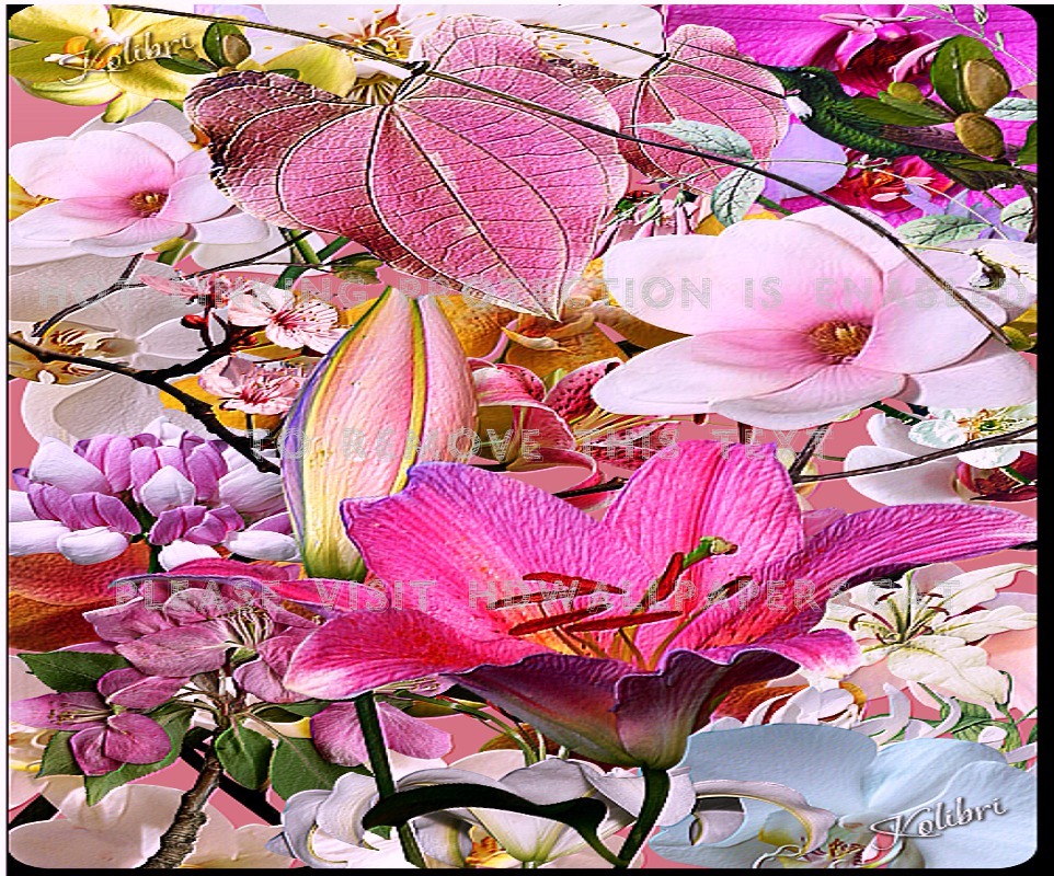 Floral Wallpaper Optimistic Cheerful Various - Artificial Flower - HD Wallpaper 