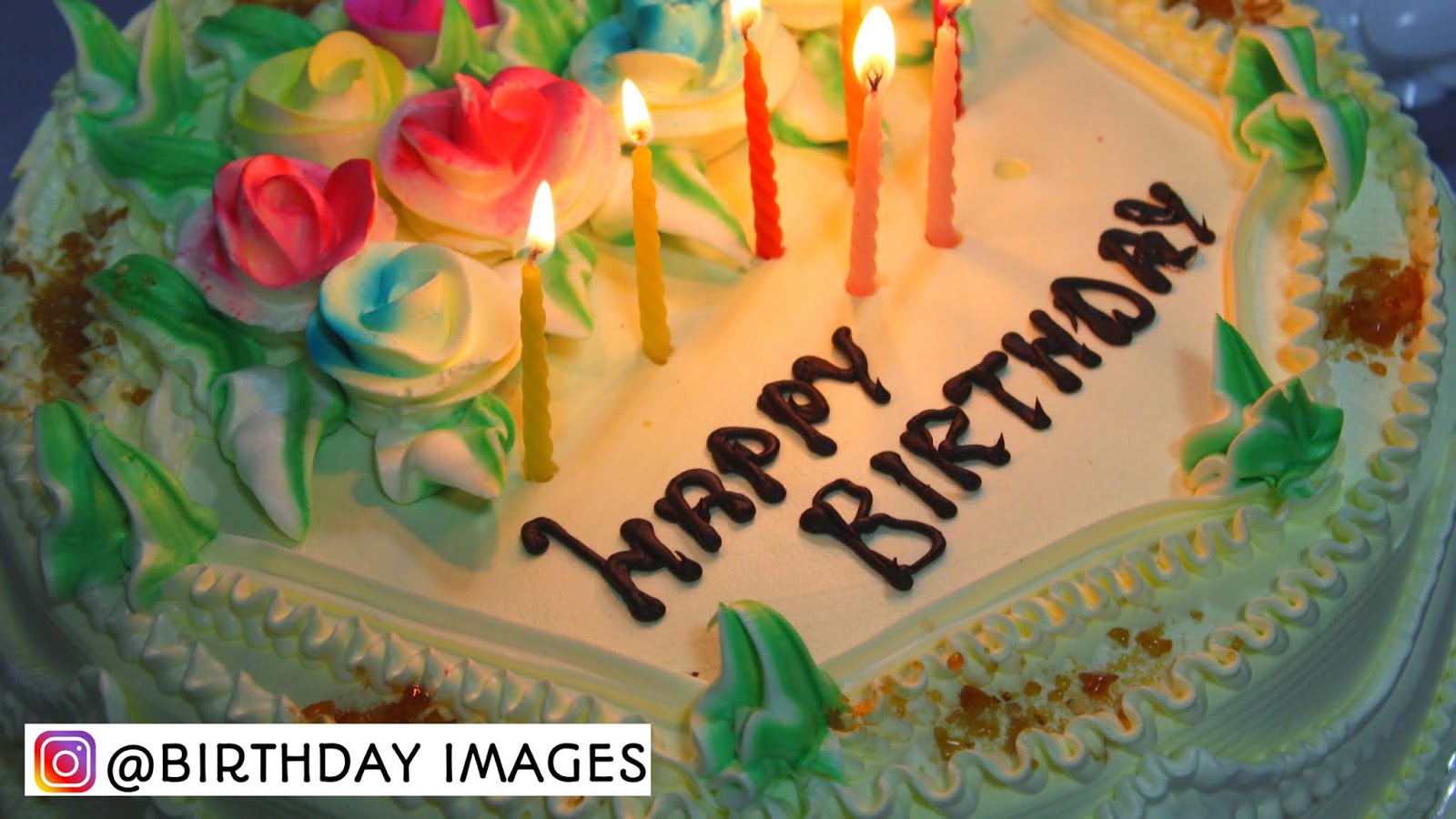 Advance Happy Birthday Cake With Name Birthday Wishes Video Status 1600x900 Wallpaper Teahub Io