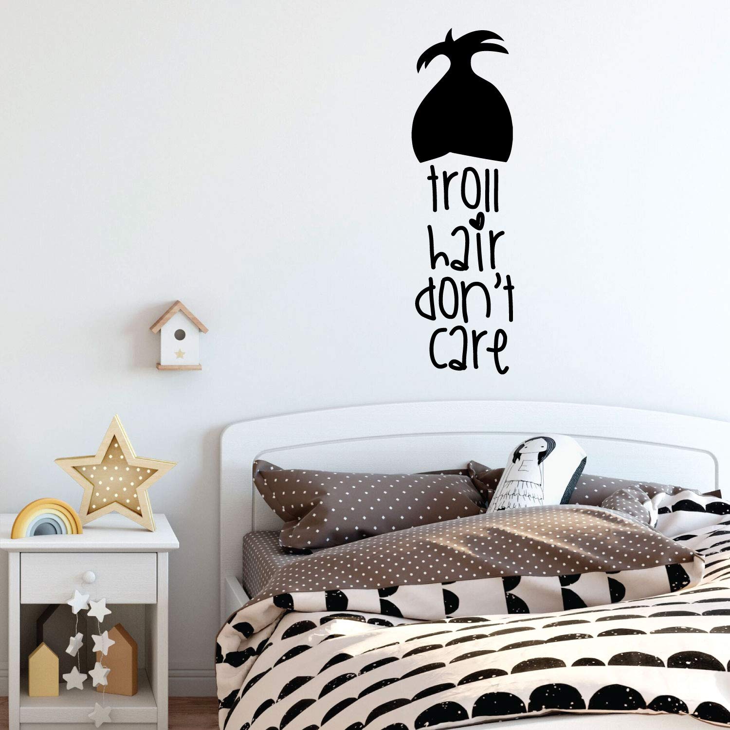 Bedroom Wall Tattoo Design - HD Wallpaper 