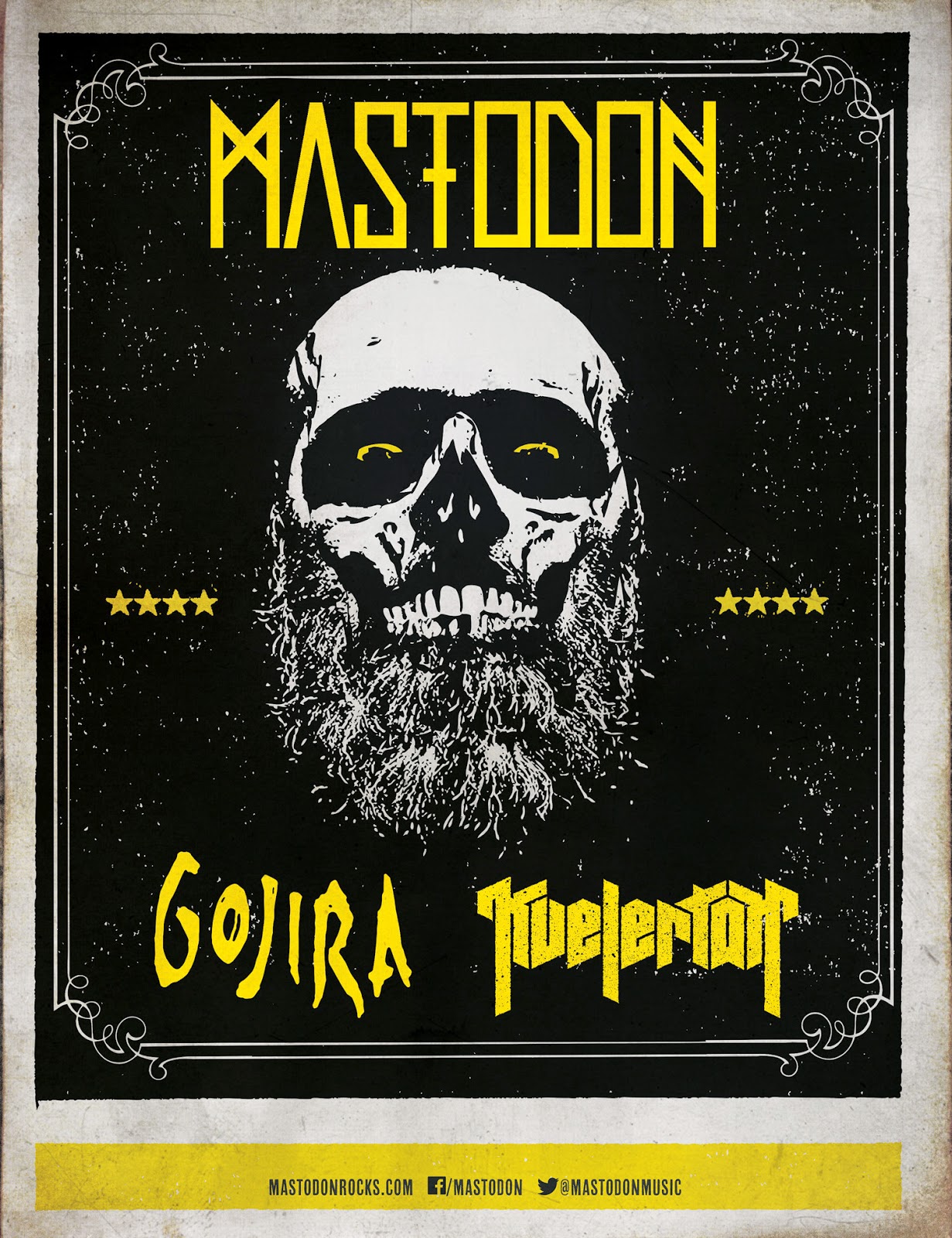 Mastodon Skull Beard Shirt - HD Wallpaper 