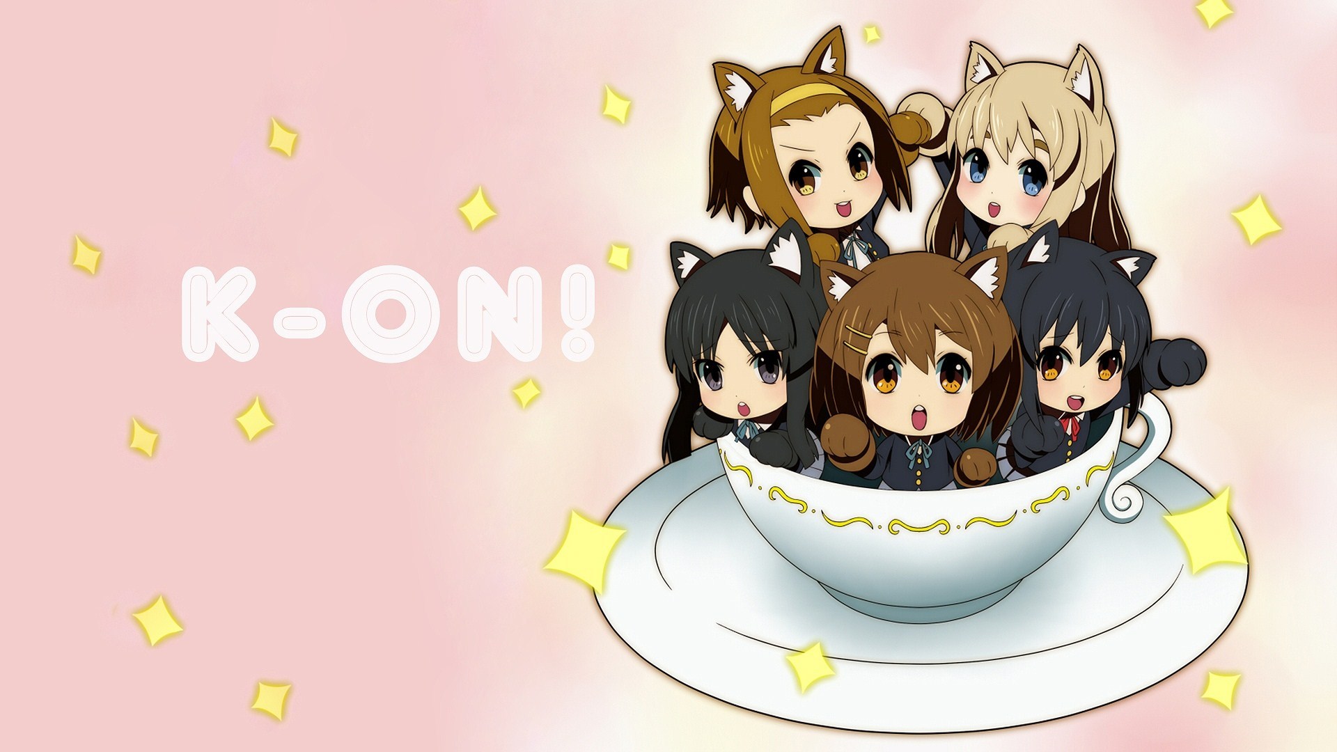 Anime K On Chibi - HD Wallpaper 