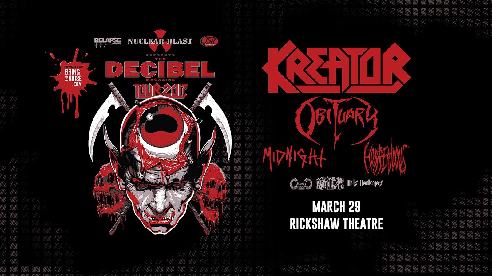 Decibel Magazine Tour 2017 - HD Wallpaper 