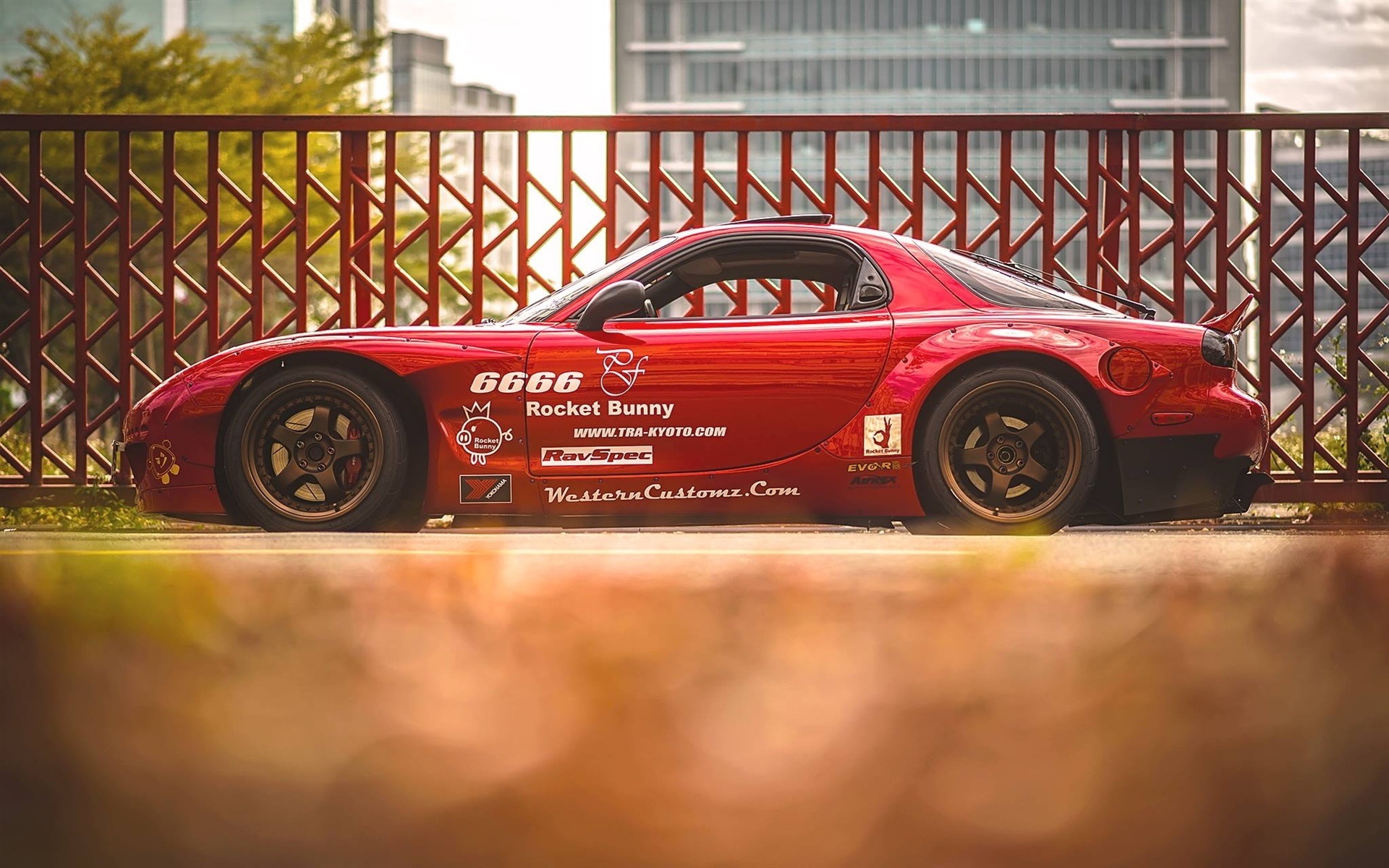 Rocket Bunny Mazda Rx7 Tuning - HD Wallpaper 