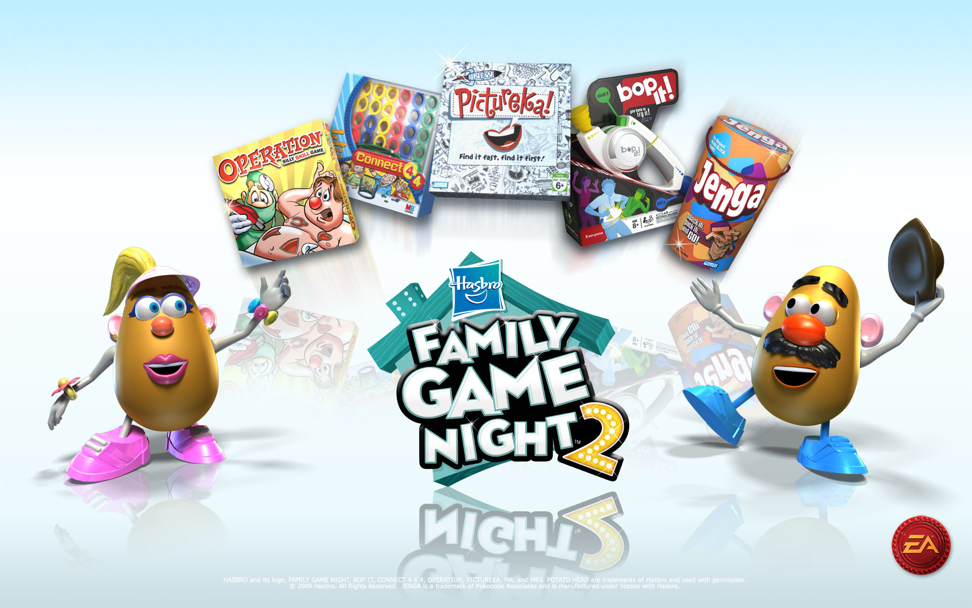 Family Game Night Background - 1920x1200 Wallpaper 