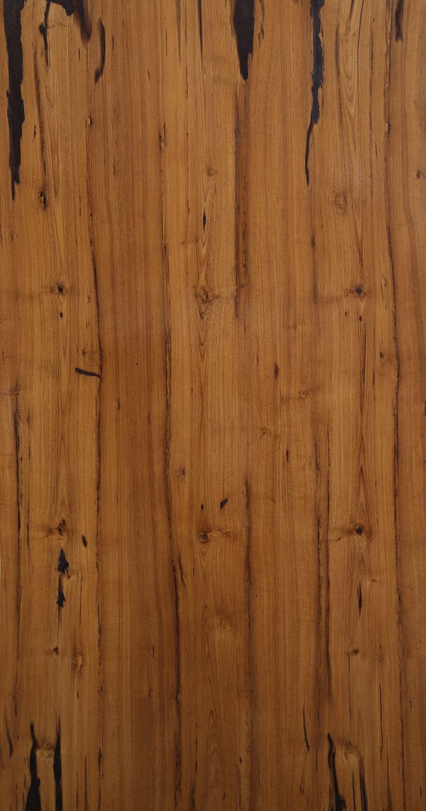 Teak Wood Veneer Texture - HD Wallpaper 