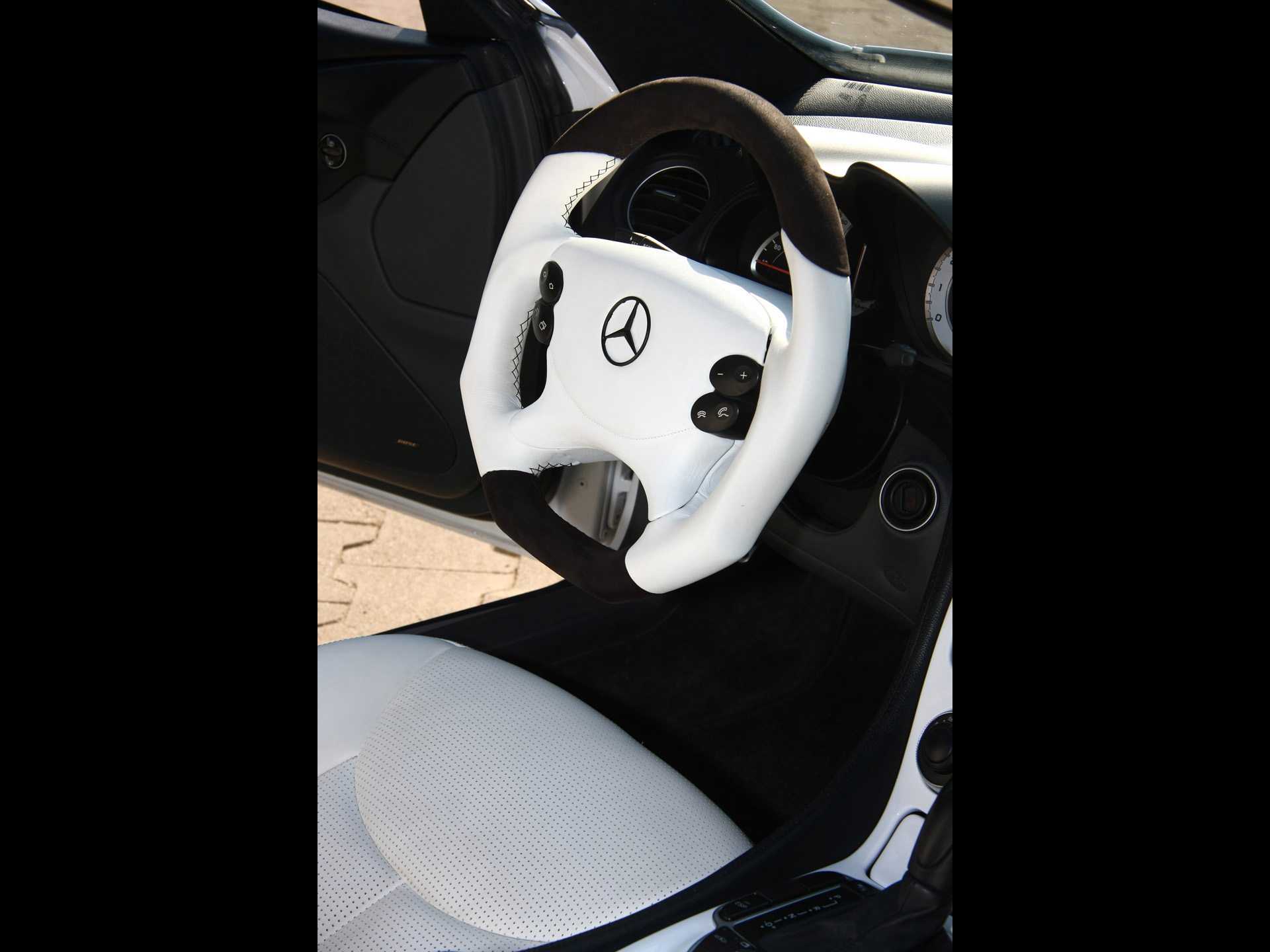 Sl R230 Sport Steering Wheels - HD Wallpaper 