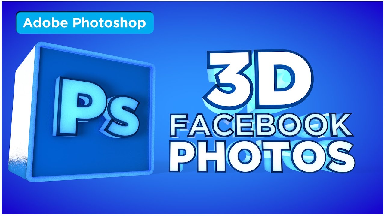 Facebook 3d Photo Photoshop - HD Wallpaper 