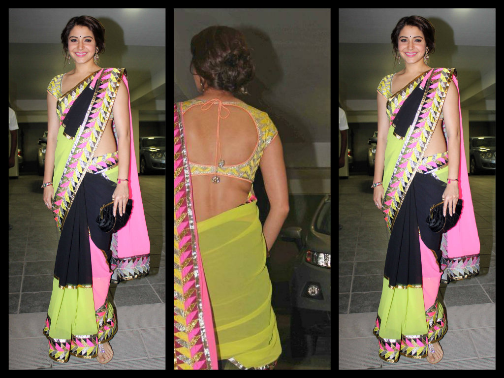 Bollywood Blouse Back Design - HD Wallpaper 