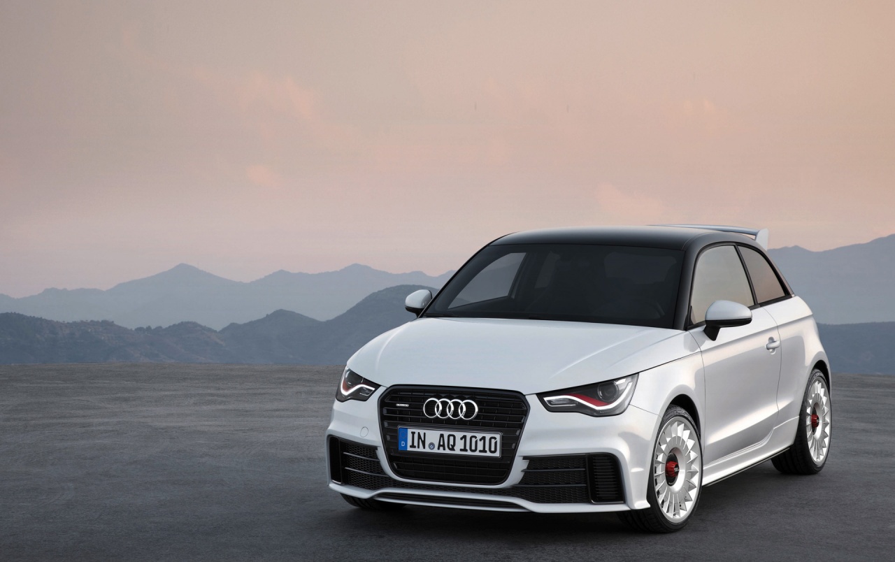 2012 Audi A1 Quattro Front Angle Wallpapers - Audi A1 - HD Wallpaper 