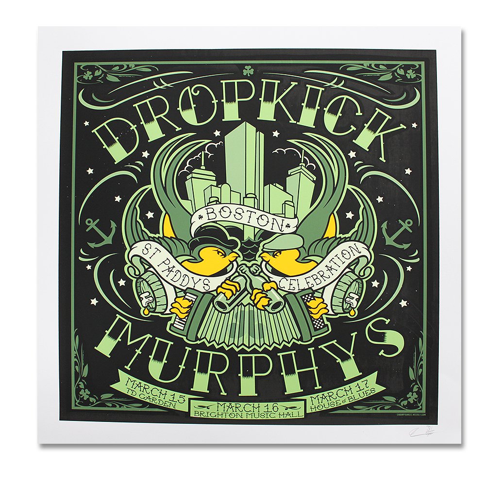 Dropkick Murphys Poster Signed - HD Wallpaper 