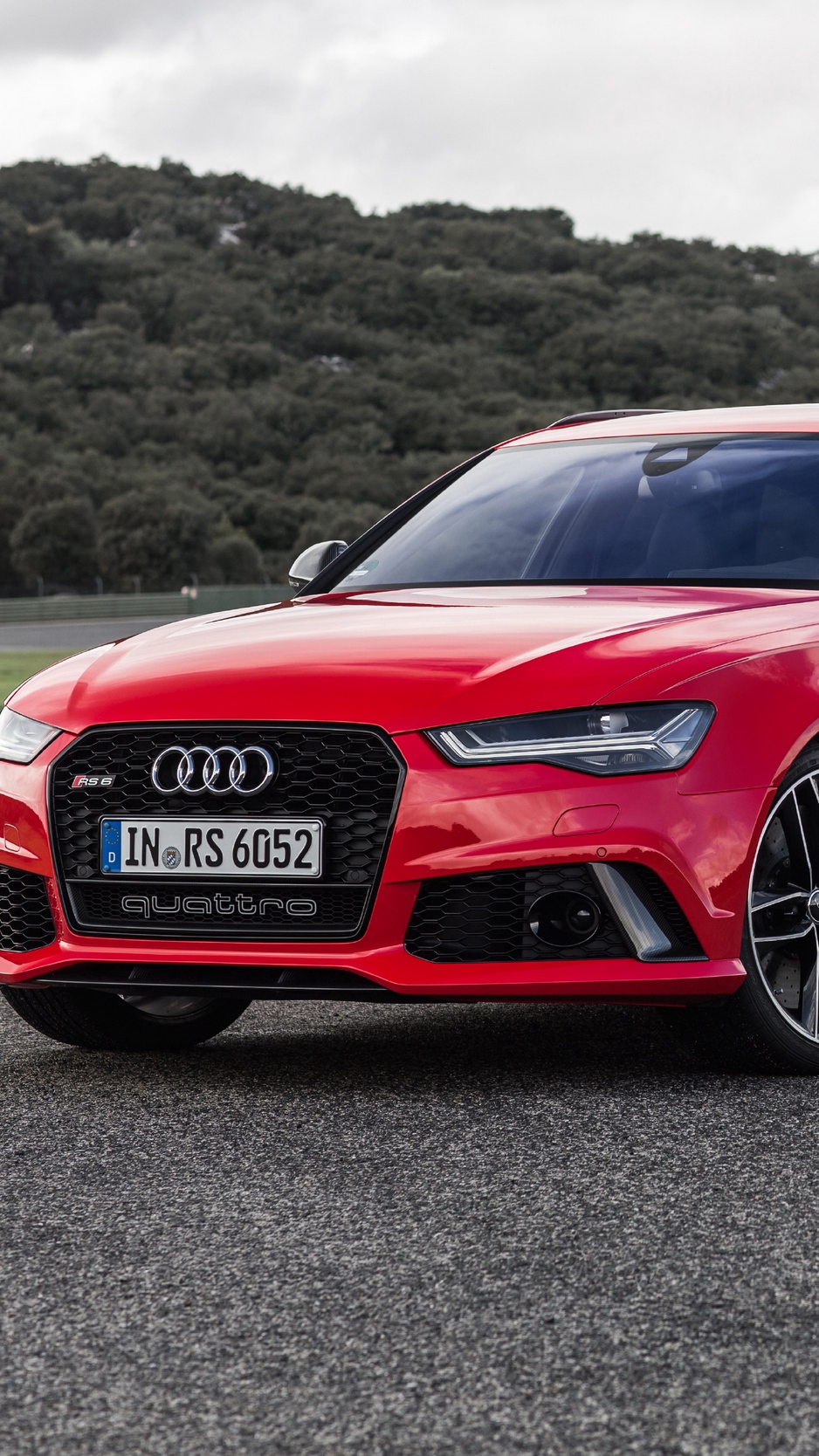 Wallpaper Audi, Avant, Rs6, Side View, Red - Audi Rs6 - HD Wallpaper 