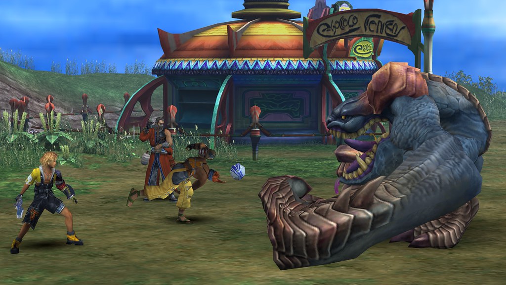 Final Fantasy X Battle - HD Wallpaper 