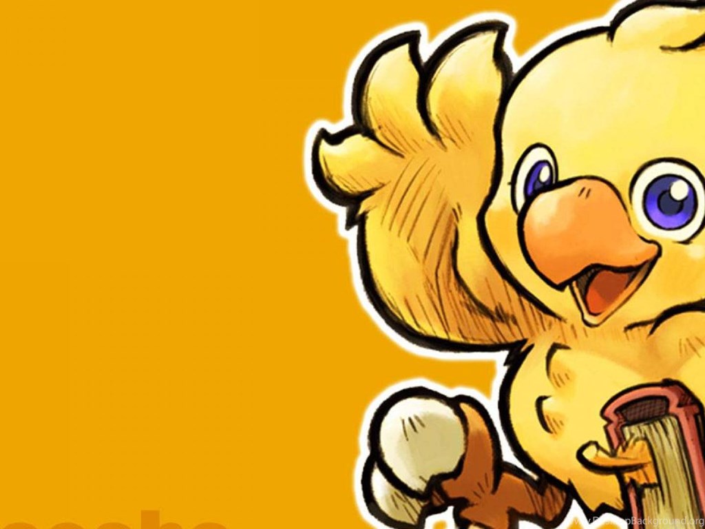 Final Fantasy Chocobo - HD Wallpaper 