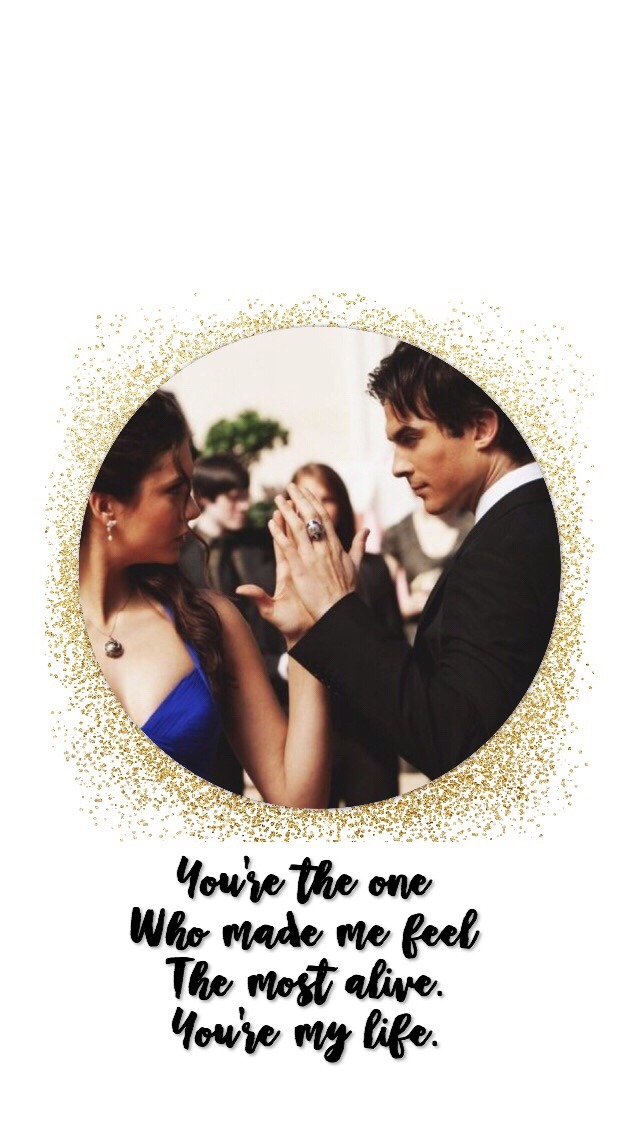 Damon And Elena Ball - HD Wallpaper 