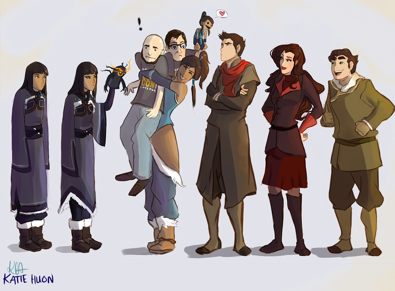 The Legend Of Korra Hd Wallpapers, Desktop Wallpaper - Legend Of Korra Group - HD Wallpaper 