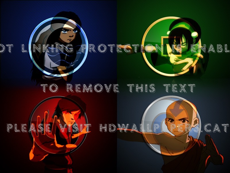 The Elements Toph Air Avatar Water Katara - 7 My Lucky Number - HD Wallpaper 