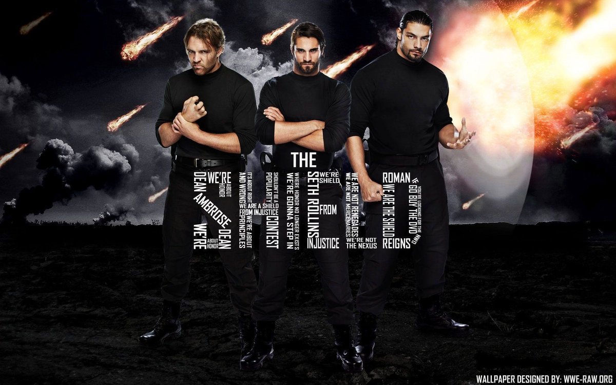 Shield Wwe - HD Wallpaper 