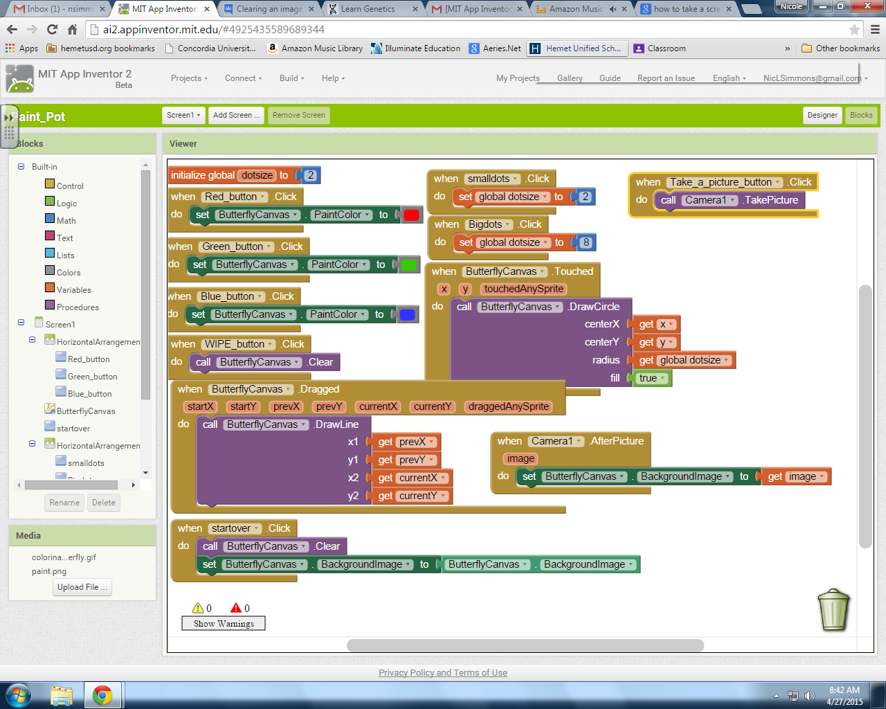 Ai2 Canvas Backgroundimage File - HD Wallpaper 