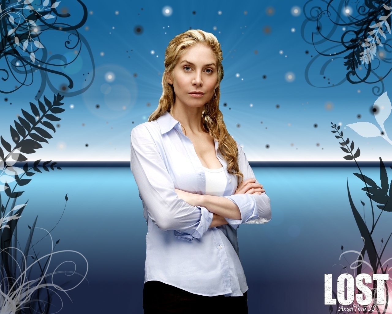 Juliet Burke - Matthew Fox Lost - HD Wallpaper 
