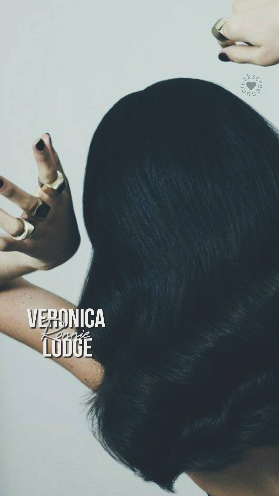 Black Hair Veronica Lodge Aesthetic - HD Wallpaper 