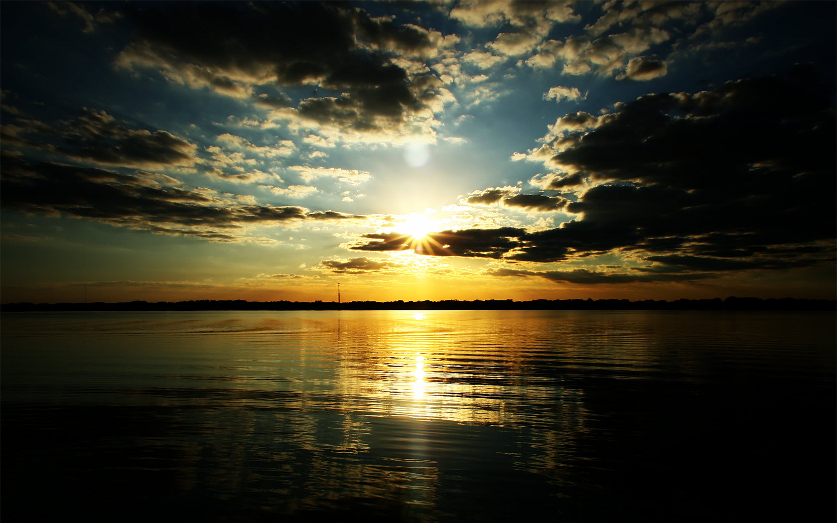 Sunset Wallpaper - HD Wallpaper 