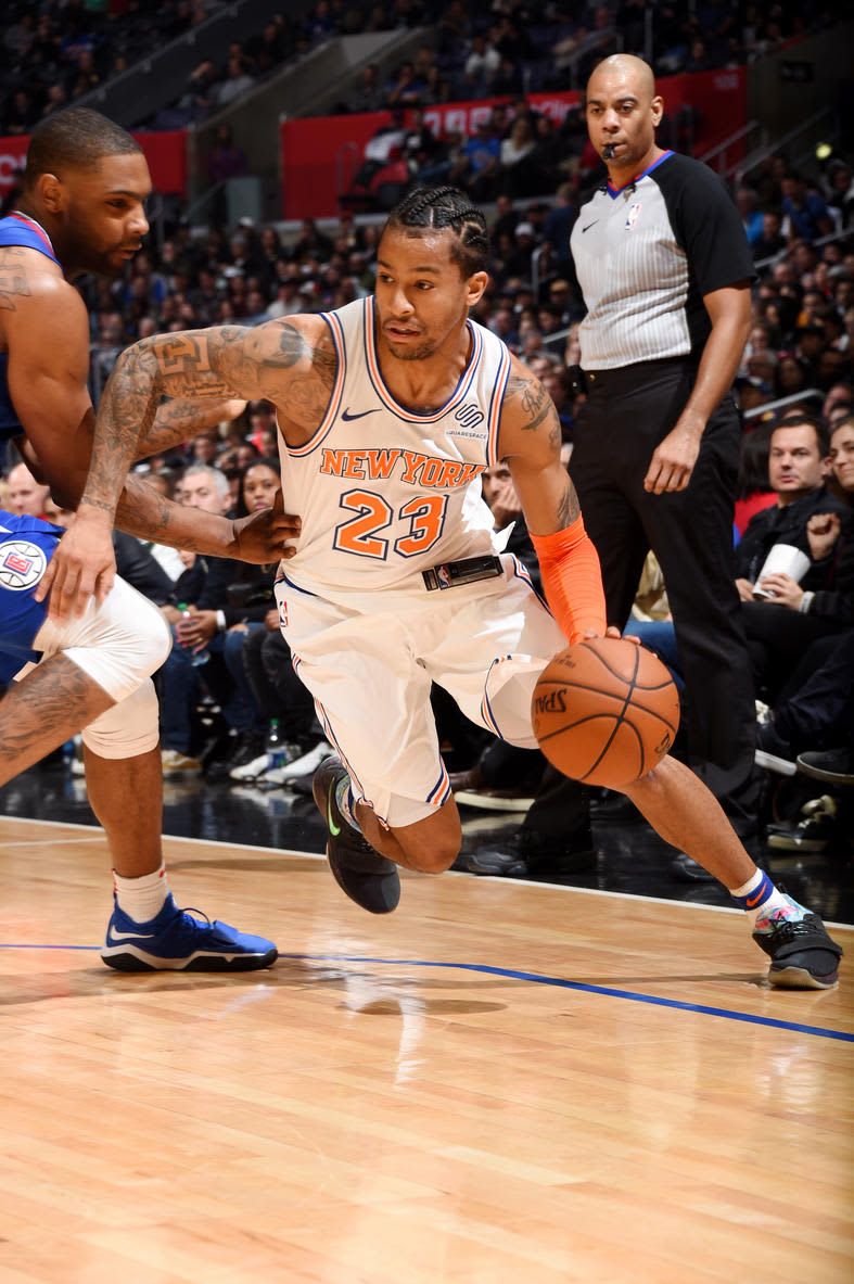 Trey Burke Knicks Sneakers - HD Wallpaper 