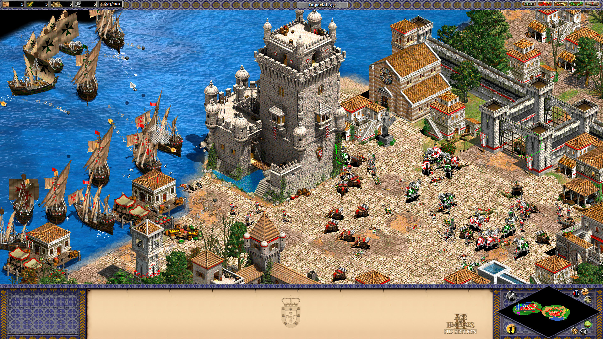 Age Of Empires 2 City - HD Wallpaper 