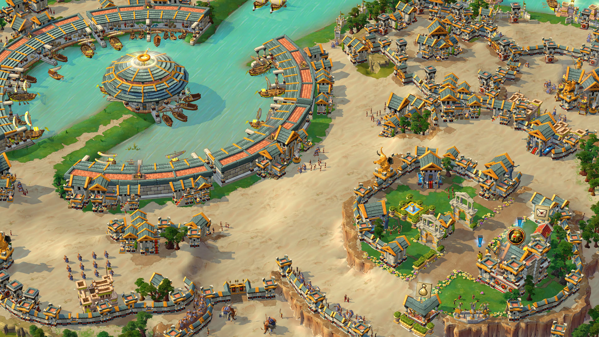 Age Of Empires Cities - HD Wallpaper 
