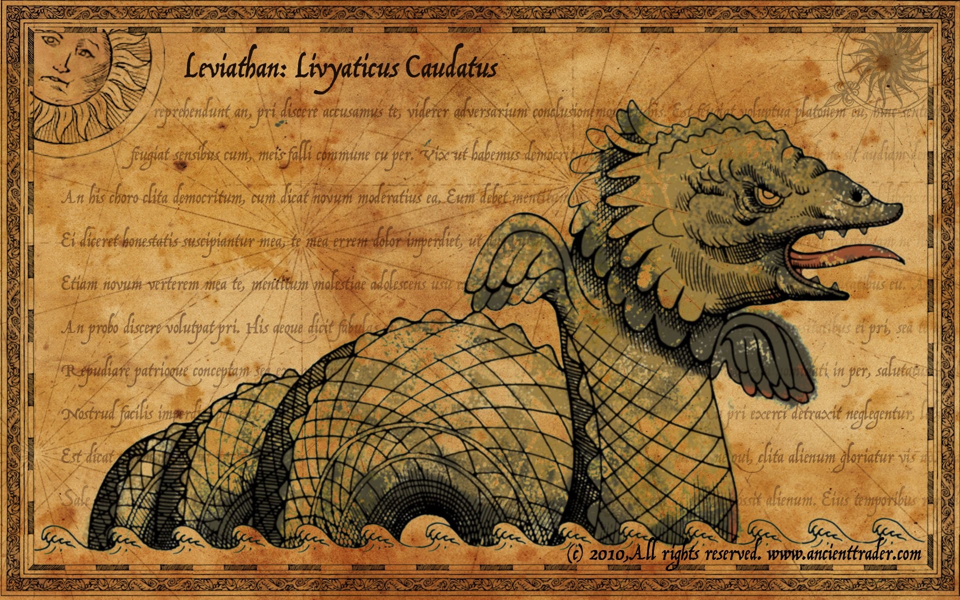 Leviathan 596902 
 Data-src - Ancient Sea Monsters - HD Wallpaper 
