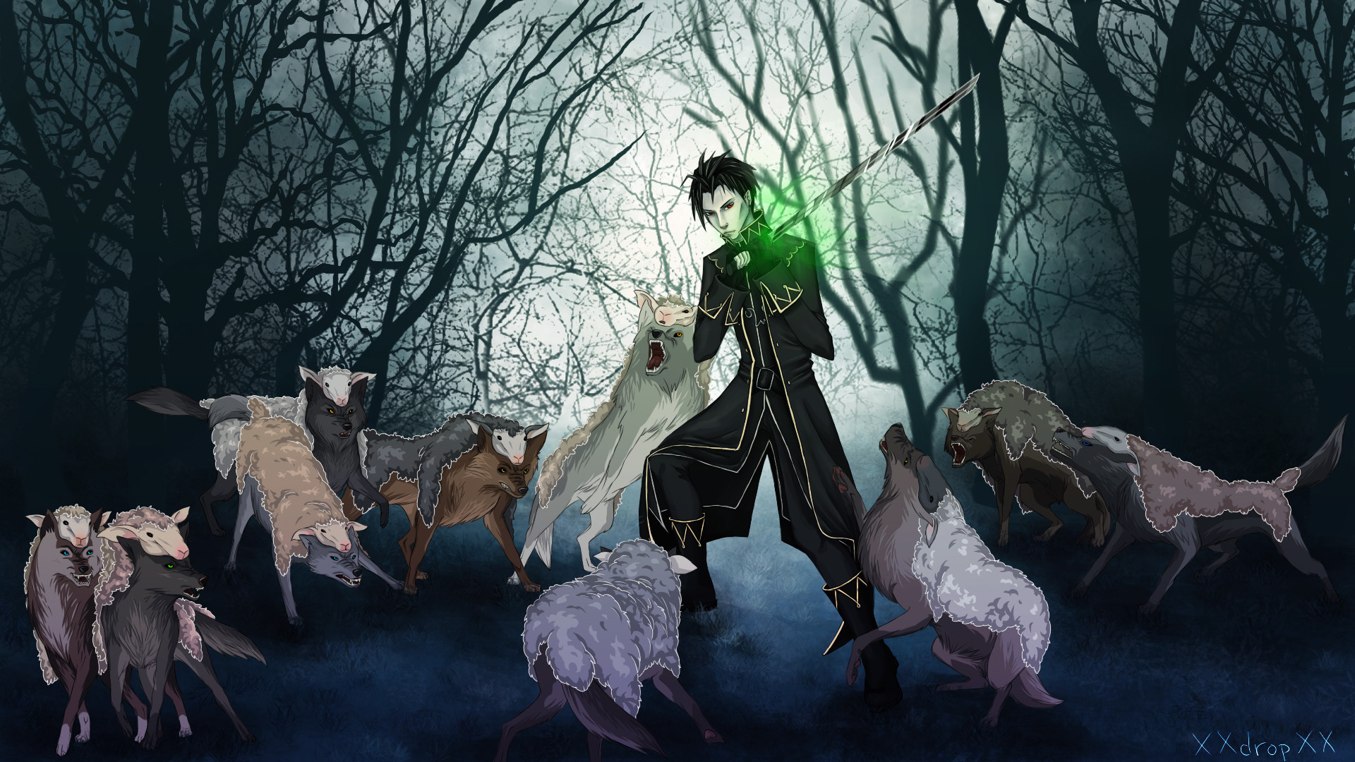 Mabinogi Wallpaper Design By Inwit Mabinogi Wallpaper - Tree - HD Wallpaper 