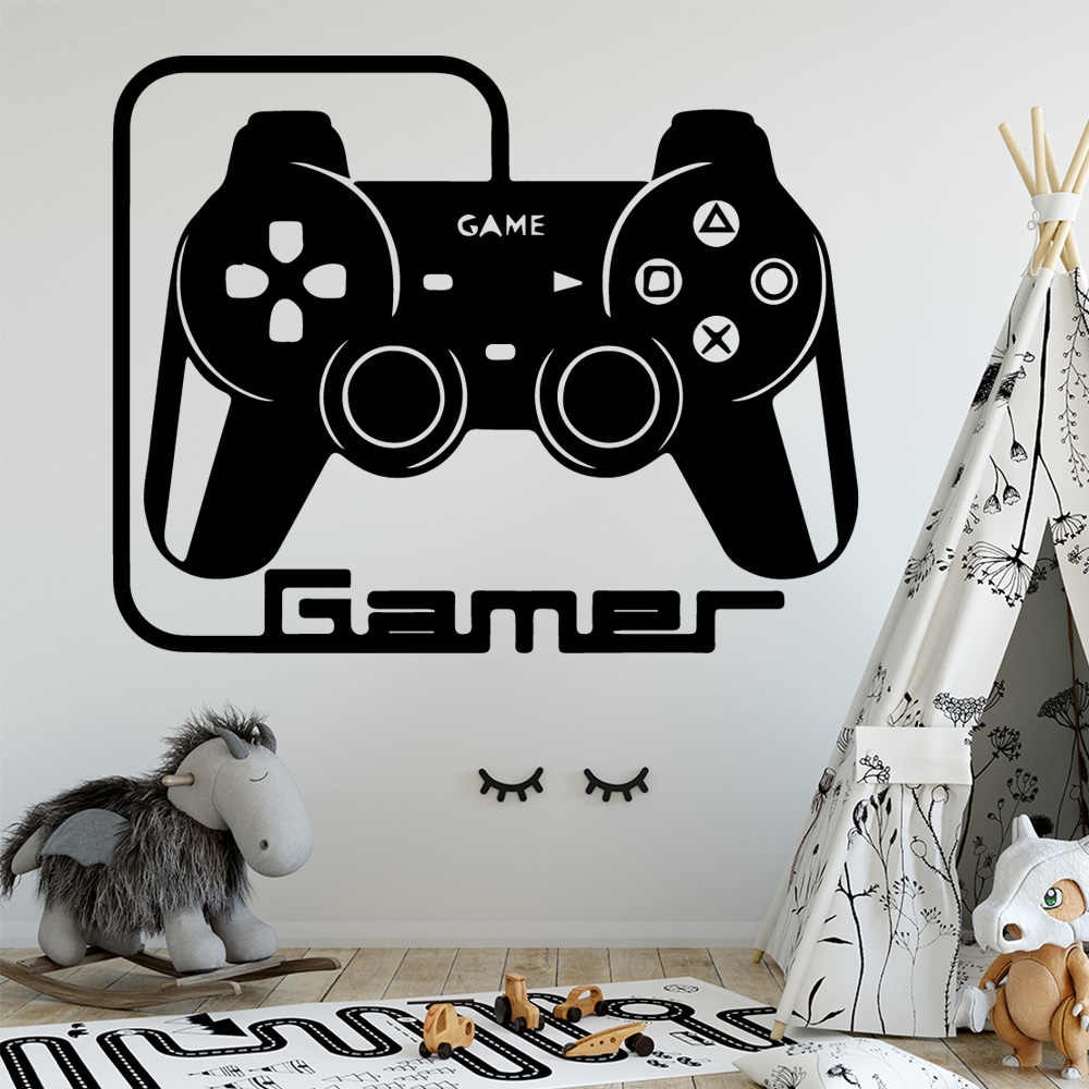 Calcomanías De Gamers Para Pared - HD Wallpaper 