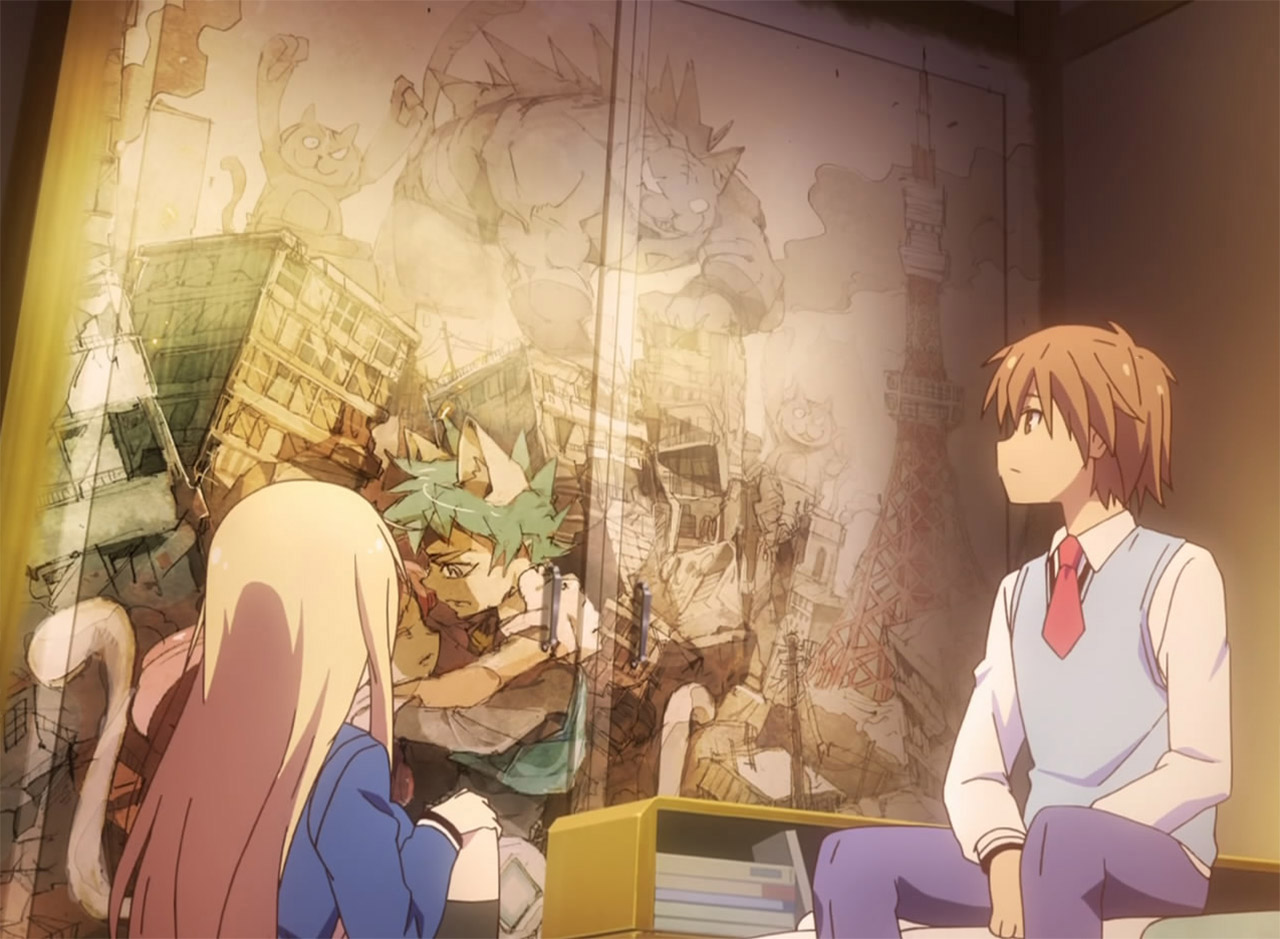 Sakurasou No Pet Na Kanojo Painting - HD Wallpaper 