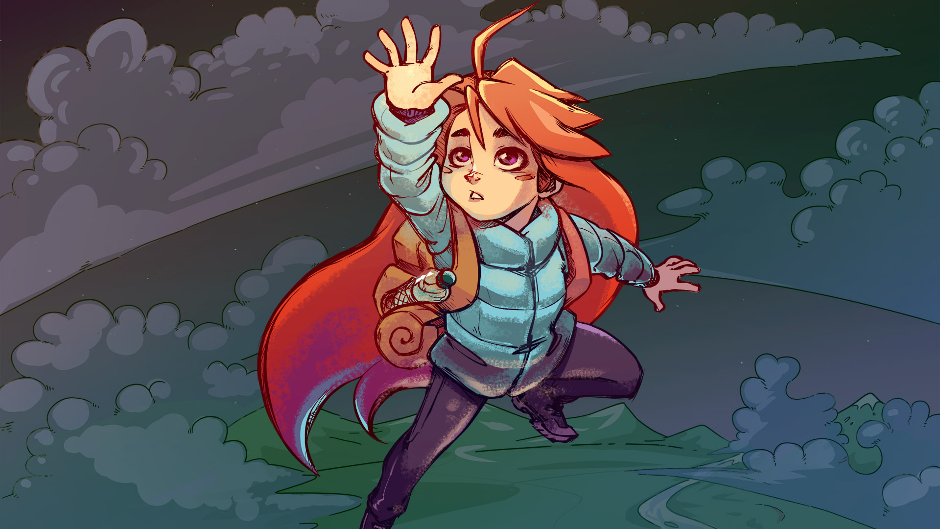 Celeste Background - HD Wallpaper 