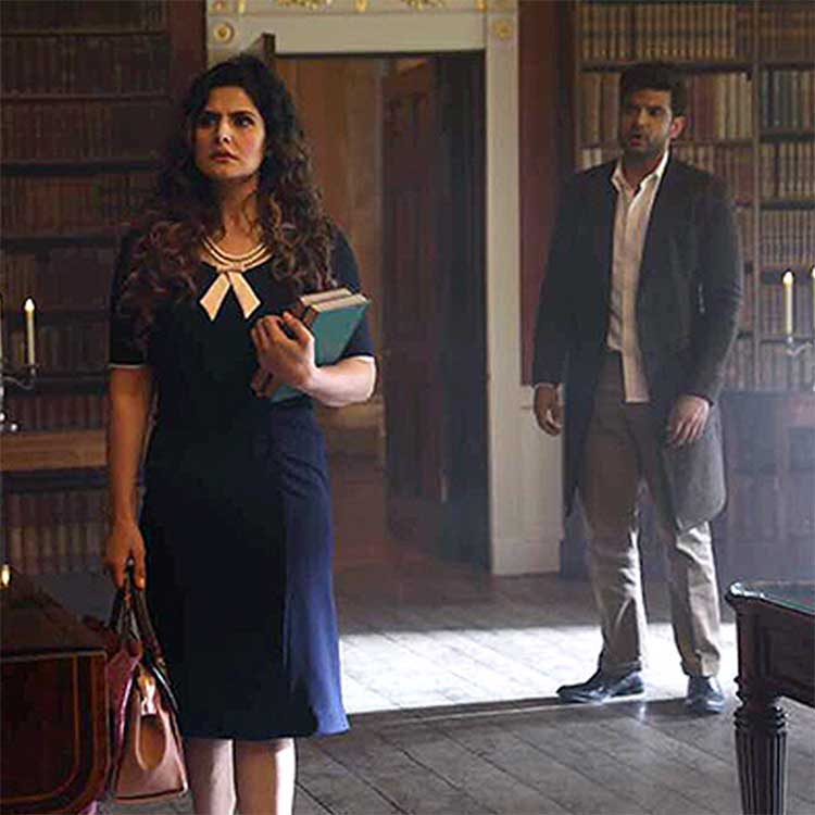Karan Kundra And Zarine Khan On Sets Of - 1921 2018 Hindi Movie - HD Wallpaper 