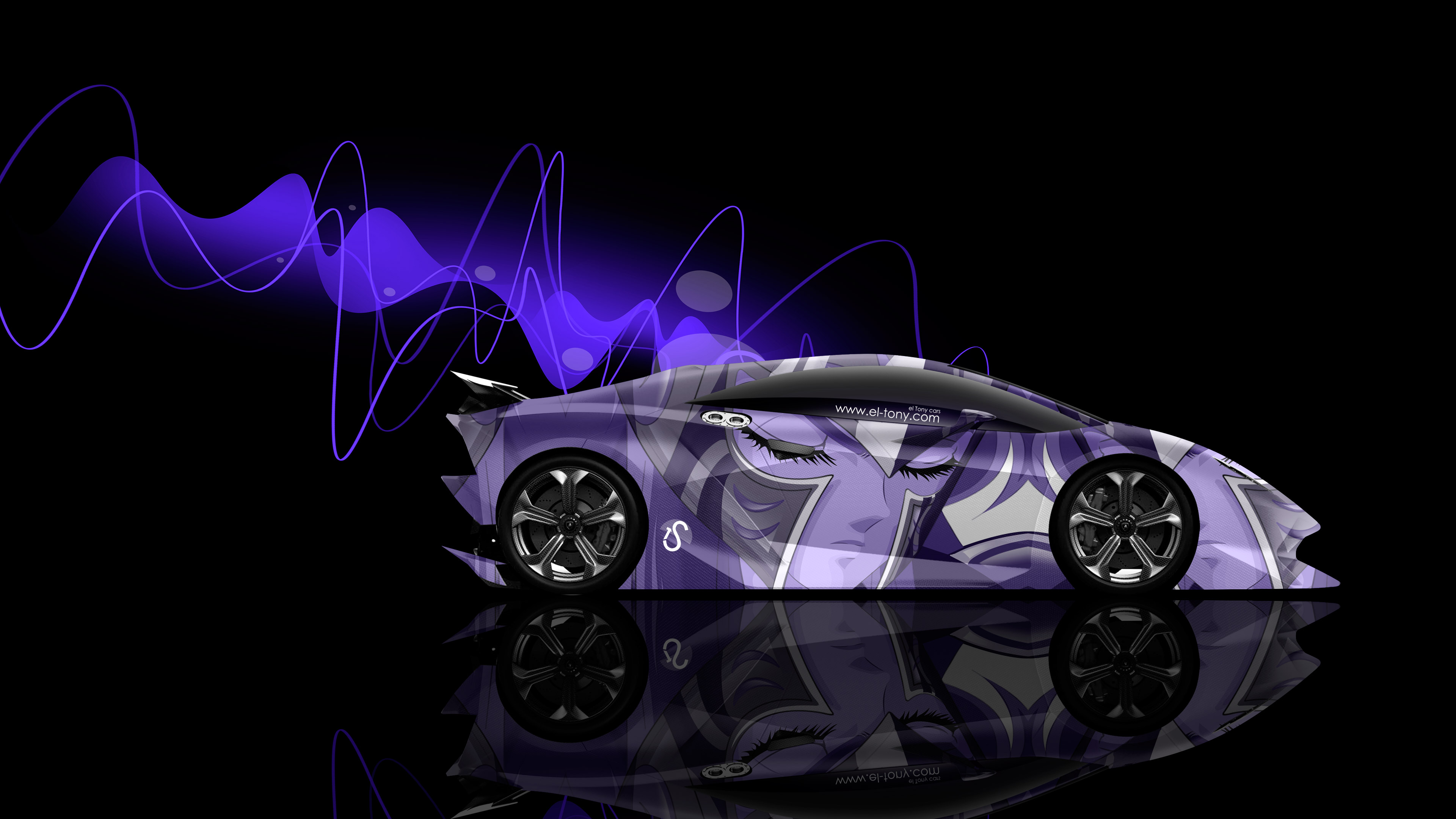 Lamborghini Sesto Elemento - HD Wallpaper 