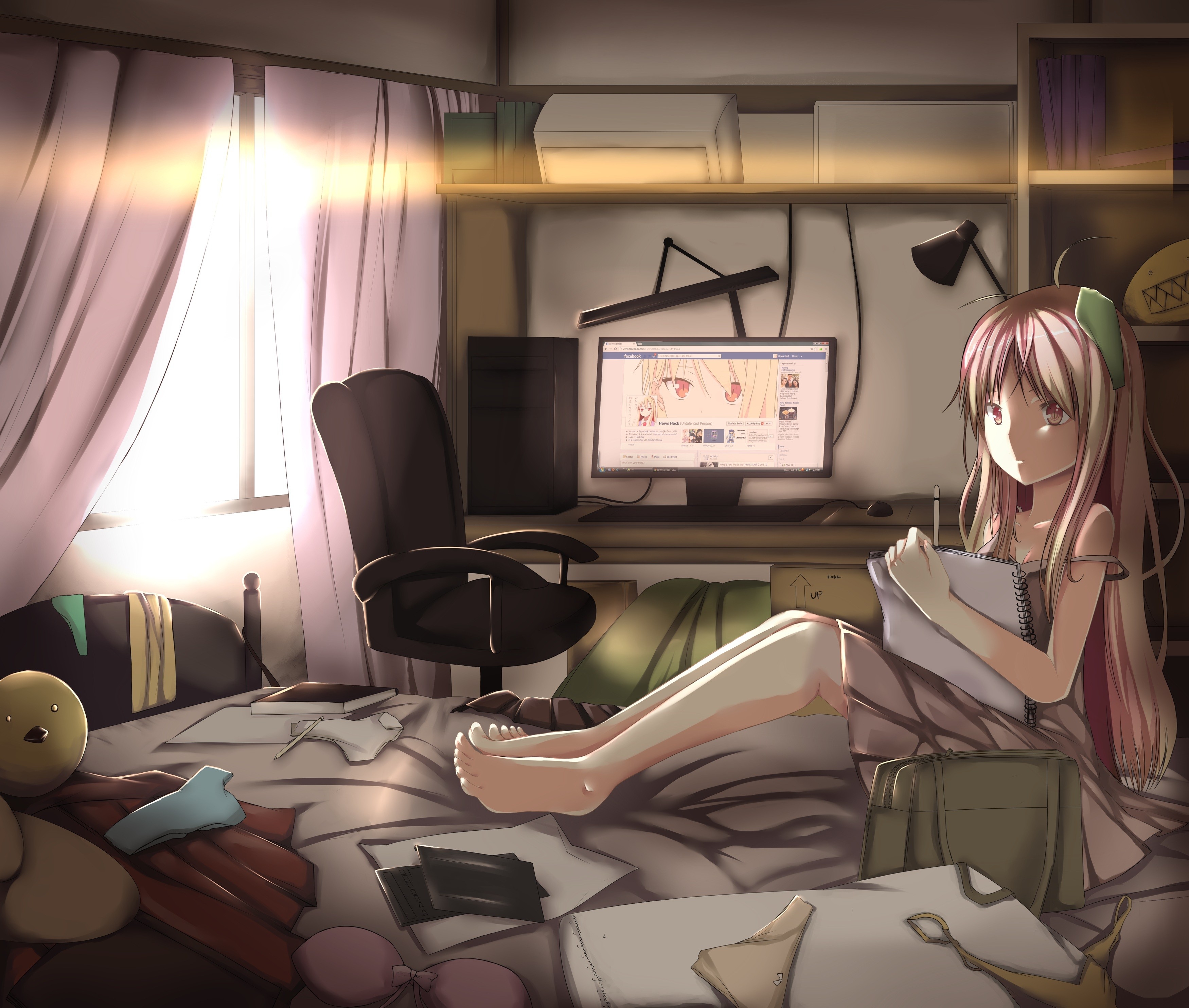 Sakurasou No Pet Na Kanojo Shiina Sexy - HD Wallpaper 