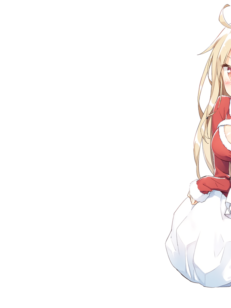 Sakurasou No Pet Na Kanojo, Shiina Mashiro, Santa Costume, - Cartoon - HD Wallpaper 