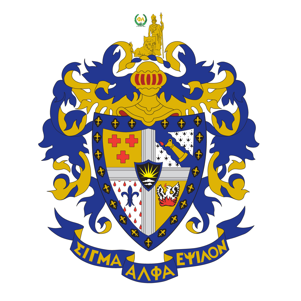 Sigma Alpha Epsilon Crest Sigma Alpha Epsilon Coat Of Arms