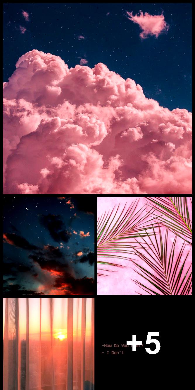 Pink Clouds - HD Wallpaper 