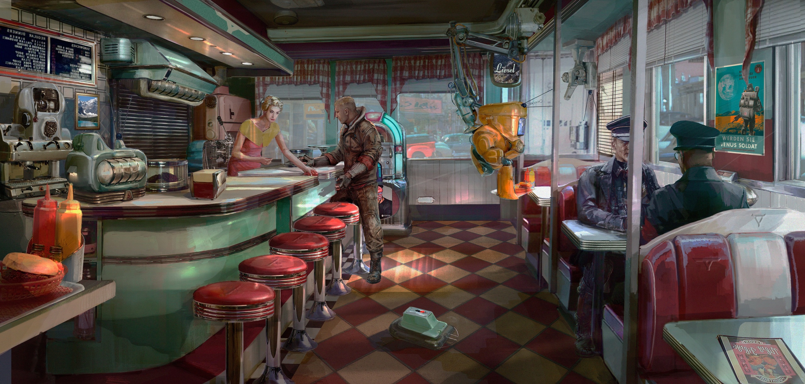 Wolfenstein The New Colossus J - HD Wallpaper 