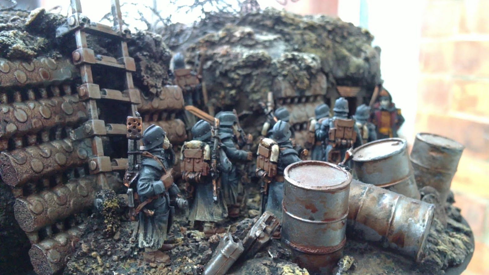 Warhammer 40k Diorama - HD Wallpaper 