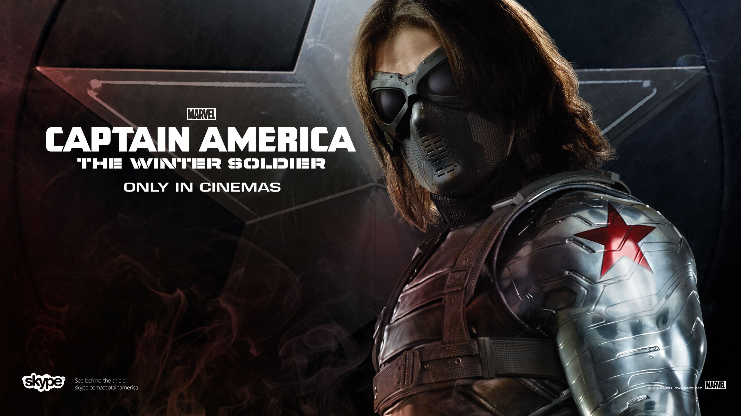 Sebastian Stan Captain America Winter Soldier - HD Wallpaper 