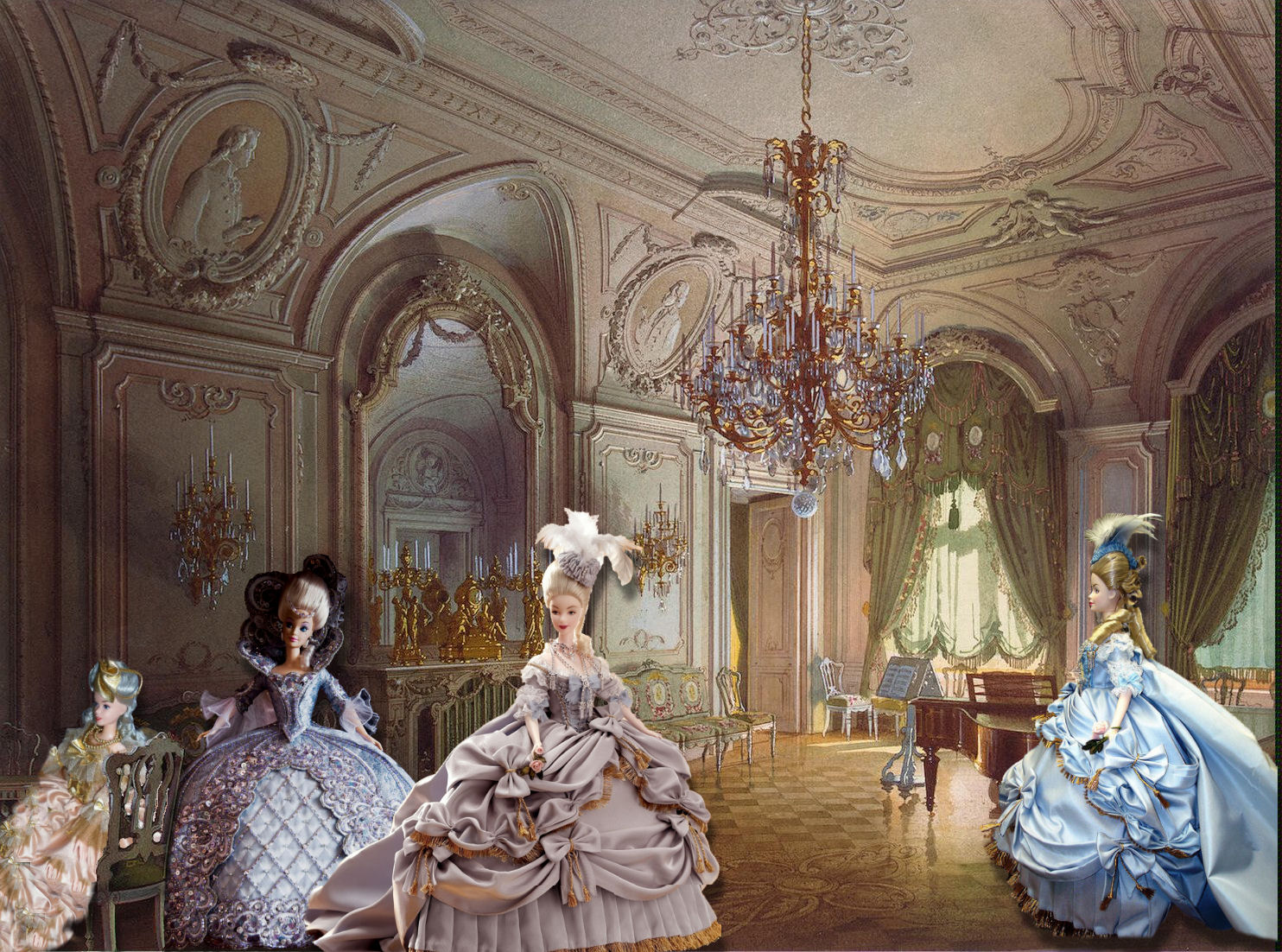 Barbie Wallpapers - Luigi Premazzi Mansion Of Baron Stieglitz - HD Wallpaper 