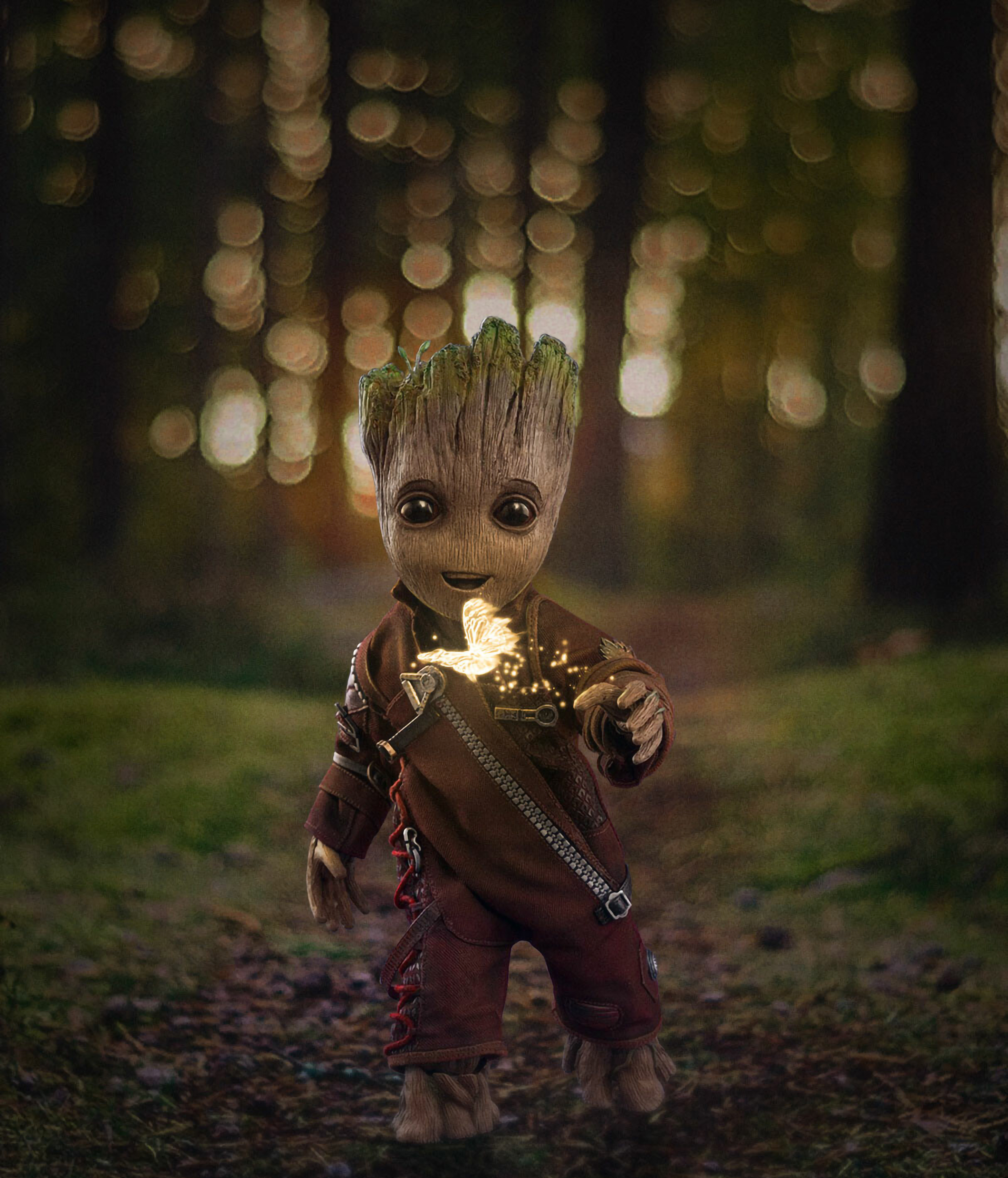 Baby Groot Wallpaper Hd - HD Wallpaper 