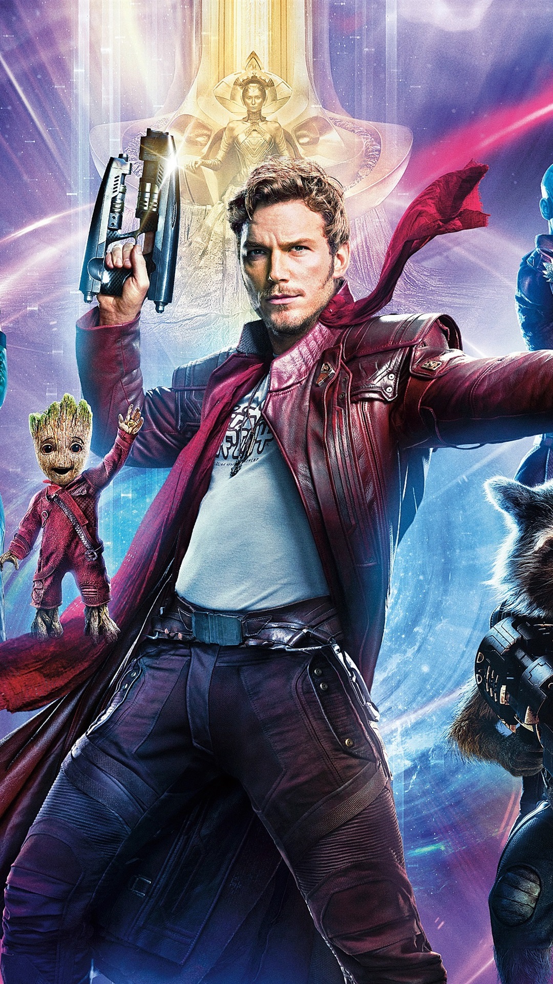 Starlord And Groot - HD Wallpaper 