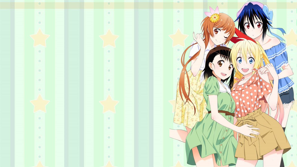 Chitoge Onodera Marika Tachibana - HD Wallpaper 