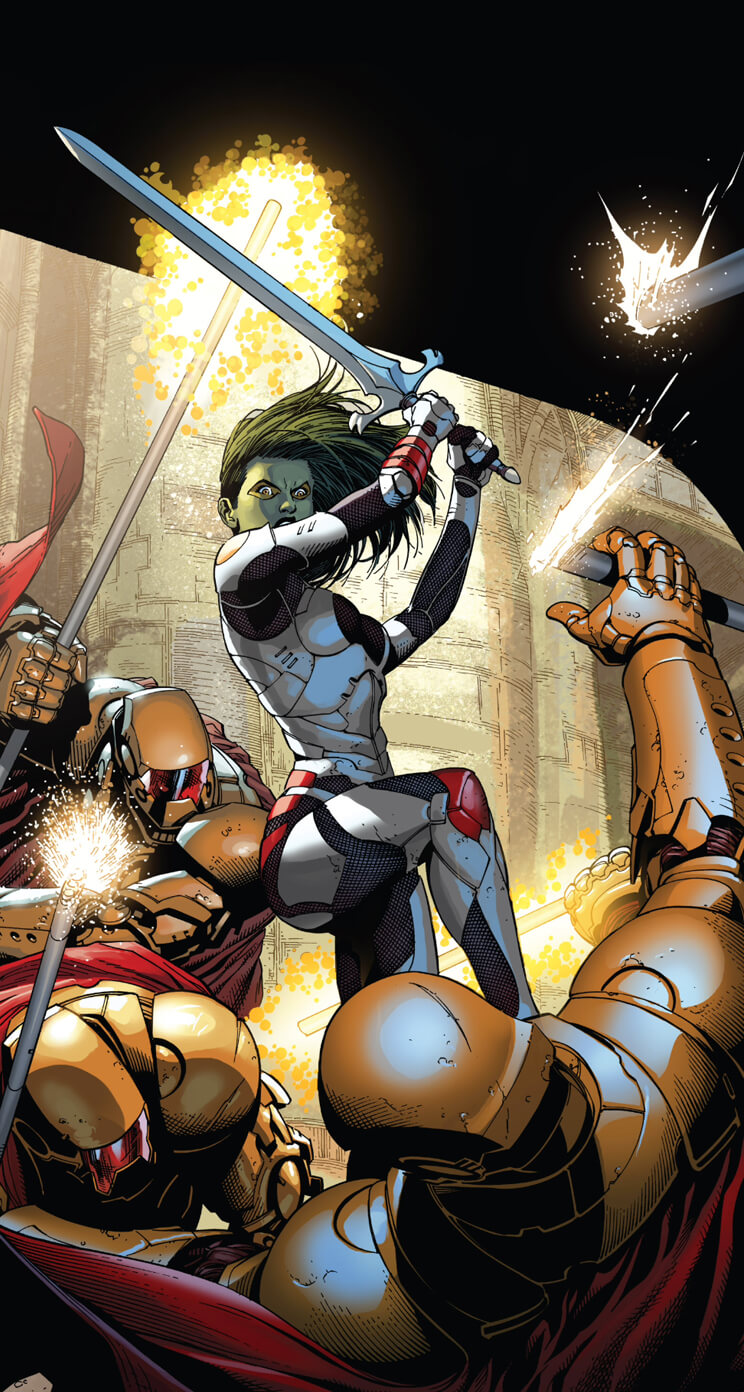 Gamora Sara Pichelli - HD Wallpaper 