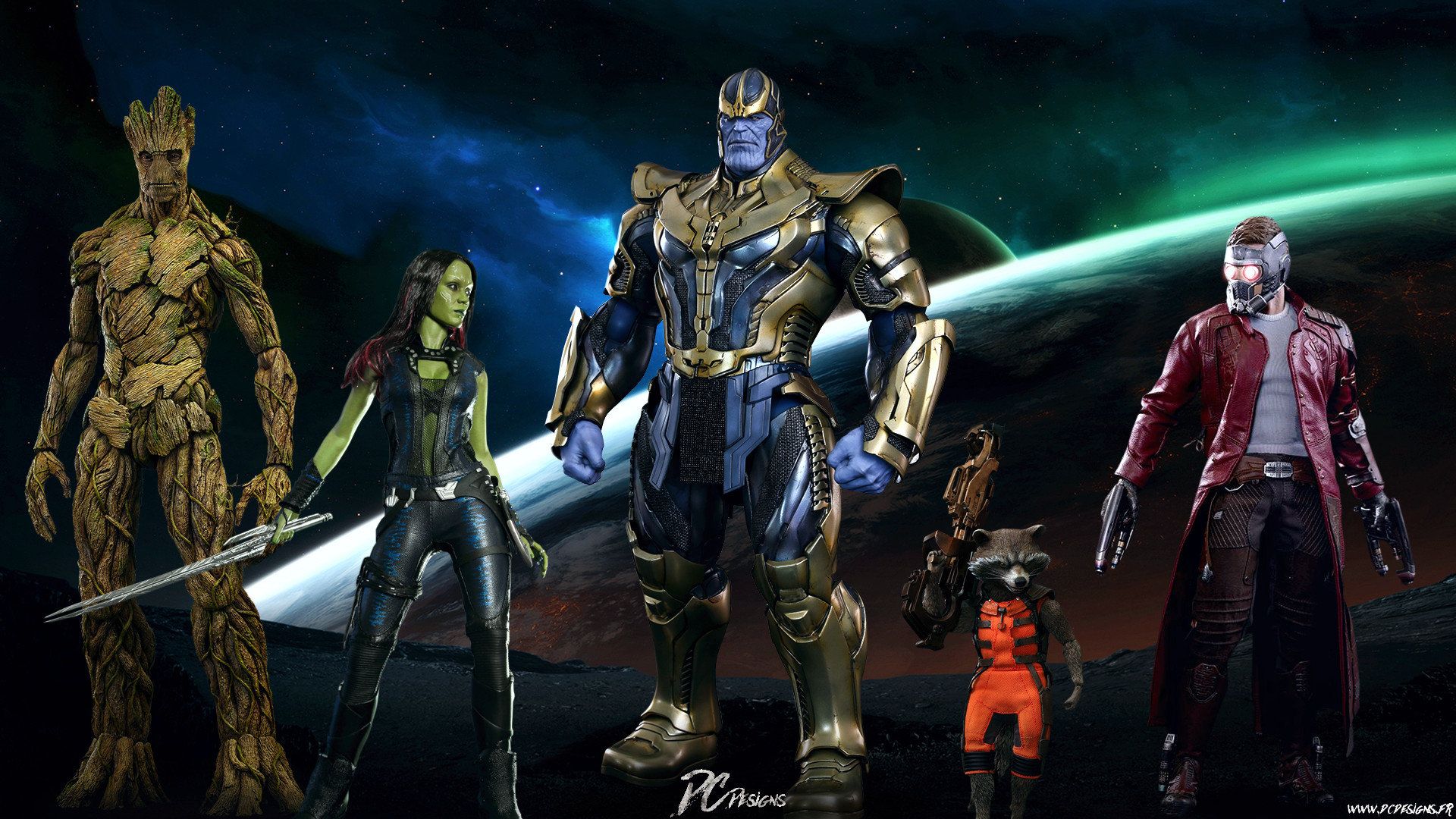 Free Guardians Of The Galaxy High Quality Wallpaper - Fondos De Pantalla Guardians Of The Galaxy - HD Wallpaper 