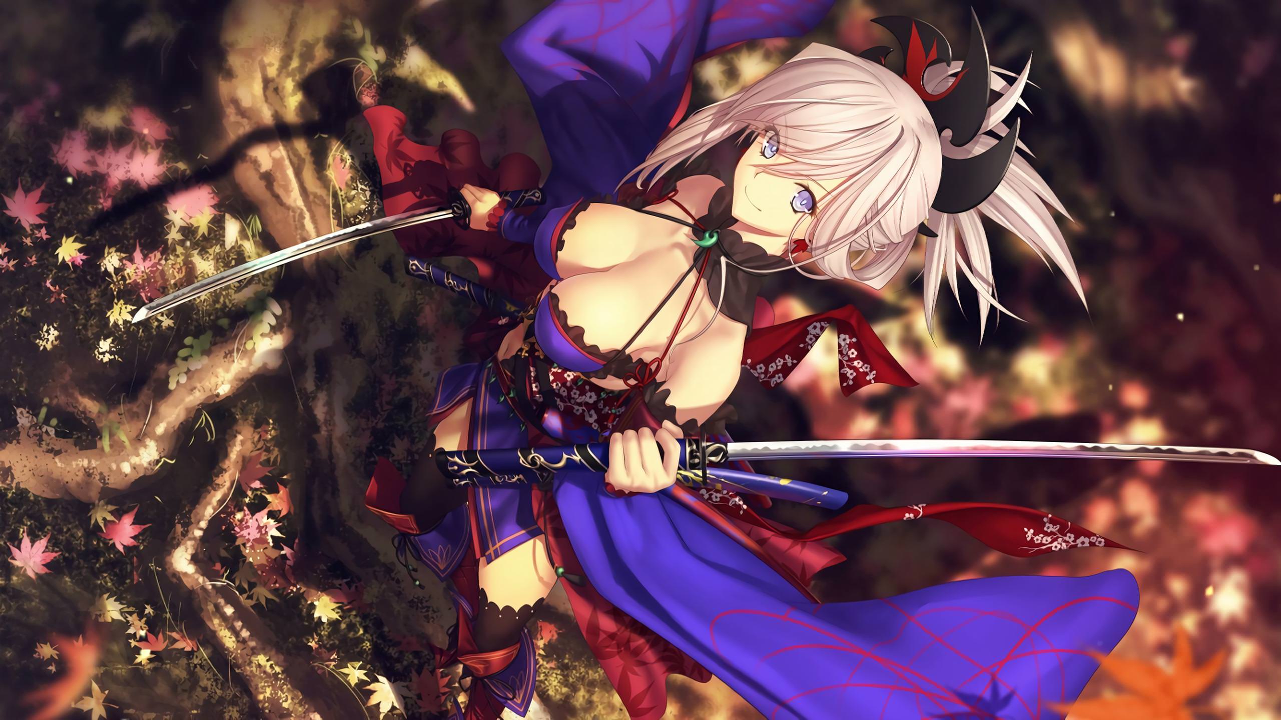 Miyamoto Musashi Noble Phantasm - 2560x1440 Wallpaper Miyamoto Musashi Noble Phantasm - 2560x1440 Wallpaper