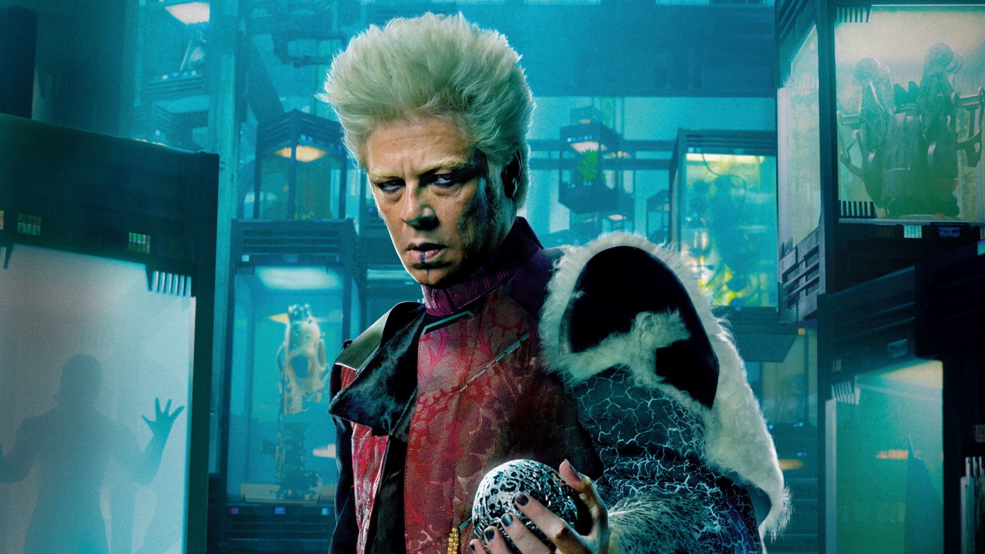Wallpaper Guardians Of The Galaxy Futuristic Jail Suit - Benicio Del Toro Infinity War - HD Wallpaper 